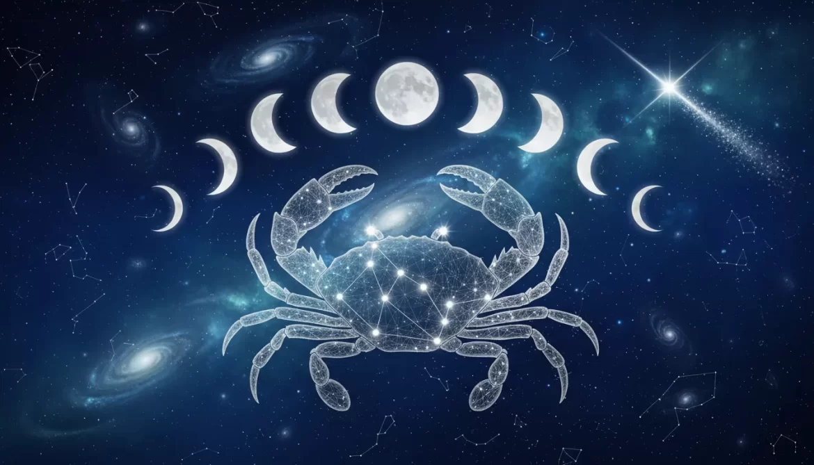 Horóscopo de Câncer — 28/02/2026 — imagem gerada por IA