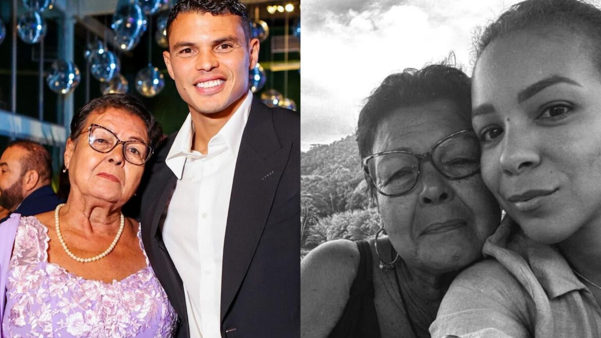 💔 Luto duplo! Esposa de Thiago Silva perde sogra e pai em 5 dias
