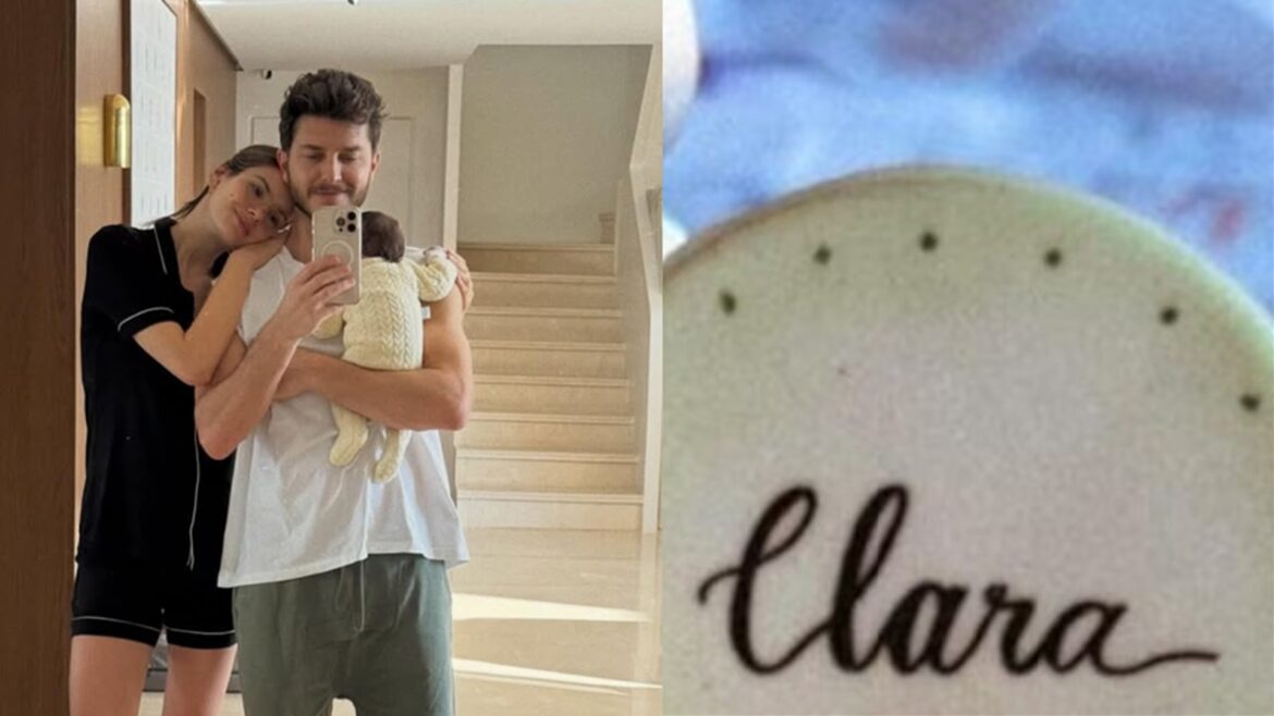 😱 Fofura! O bolo da filha de Camila Queiroz e Klebber Toledo