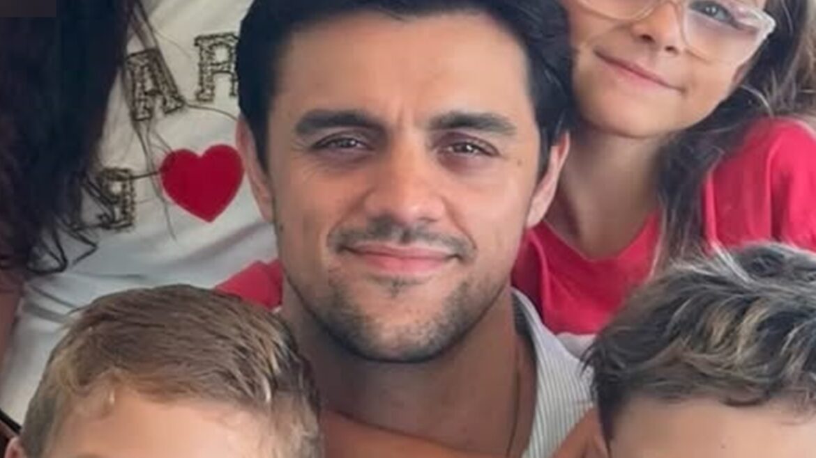 😱 Esposa de Felipe Simas revela hábito com filhos: “Choramos”