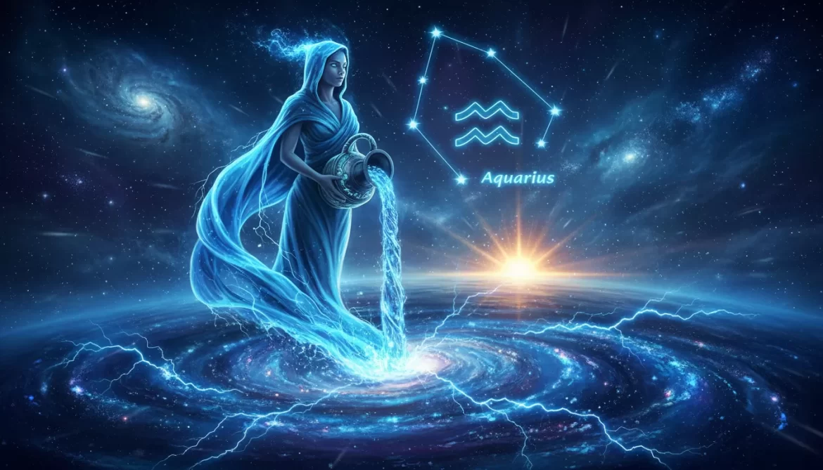 Horóscopo de Aquário — 09/03/2026 — imagem gerada por IA