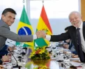 🏛️ Lula encontra presidente da Bolívia e crava: 'ninguém prospera sozinho'